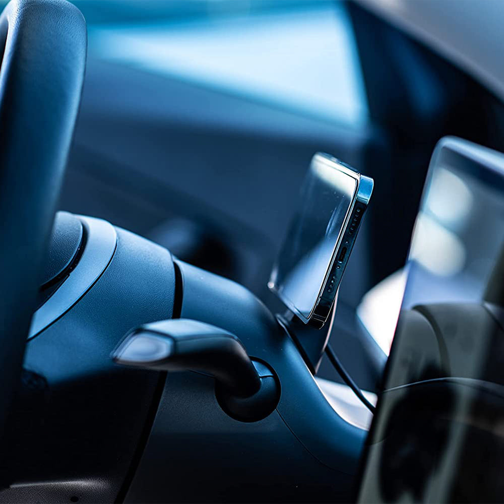 TESGOGO 15W Magnetic Wireless Charging Mobile Phone Holder for Model3/Y