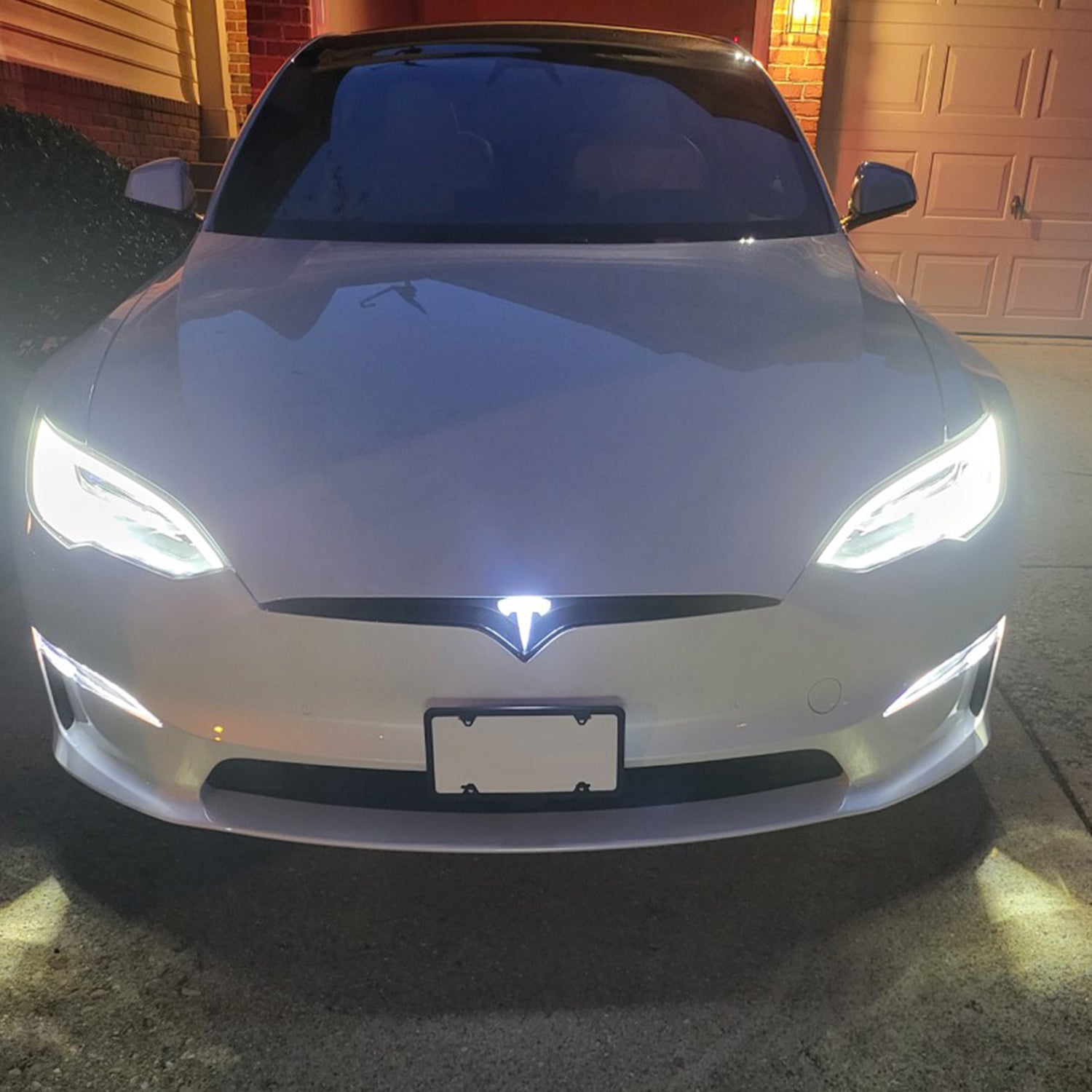 TESGOGO LED Front Badge With Dynamic For Tesla Model S